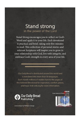Stand Strong, 365 Devotions for Men by Men