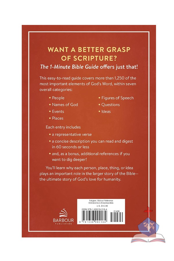 The 1 - Minute Bible Guide; More than 1250 Quick, Easy-to Read Entries On People, Places, Events, and More