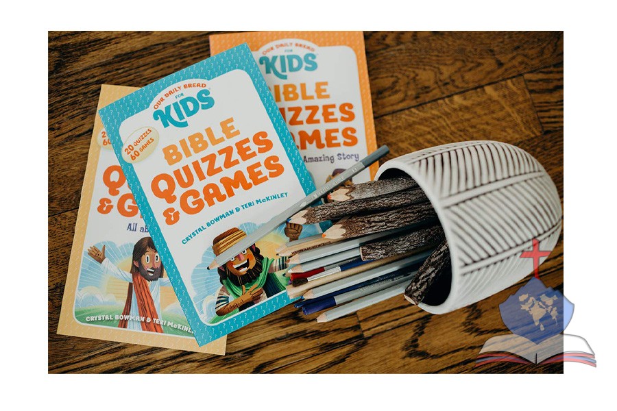 Our Daily Bread For Kids: Bible Quizzes & Games: All about Jesus