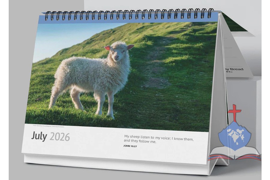 Our Daily Bread Desk Calendar 2026