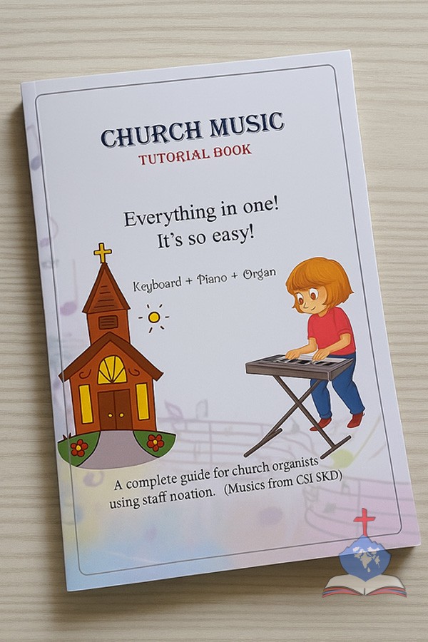 Church Music Tutorial Book (English & Malayalam Edition)