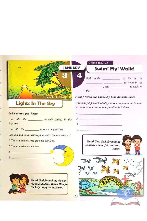 English God & Me 2026, A Fun-Filled Bible Study for Children